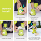 3 in 1 Rotary Cheese Grater Vegetable Slicer