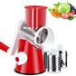 3 in 1 Rotary Cheese Grater Vegetable Slicer