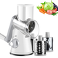 3 in 1 Rotary Cheese Grater Vegetable Slicer