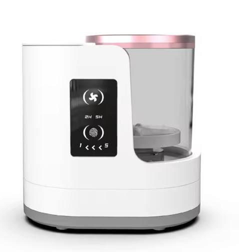Rechargeable Electric Makeup Brush Cleaner with Dryer & Disinfecting Function