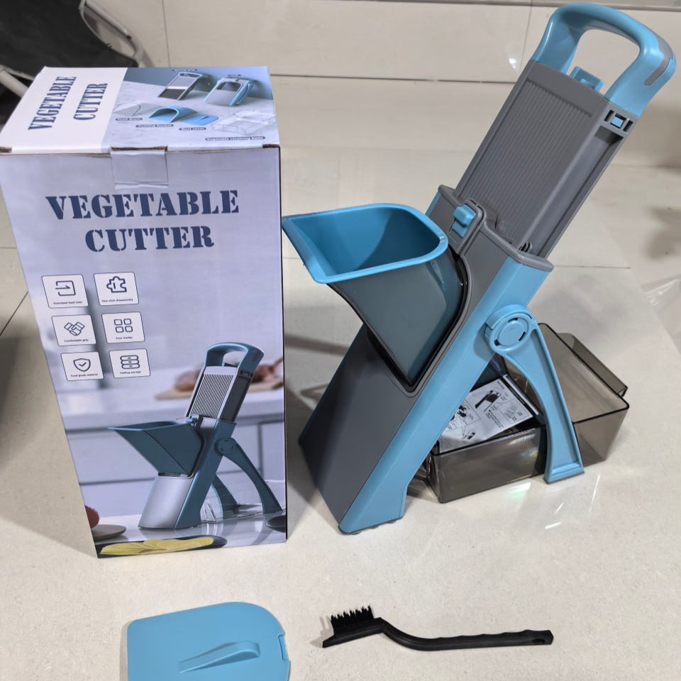 [🔥Save 40%] 5-in-1 Veggie Slicer – Cut Faster. Prep Smarter!